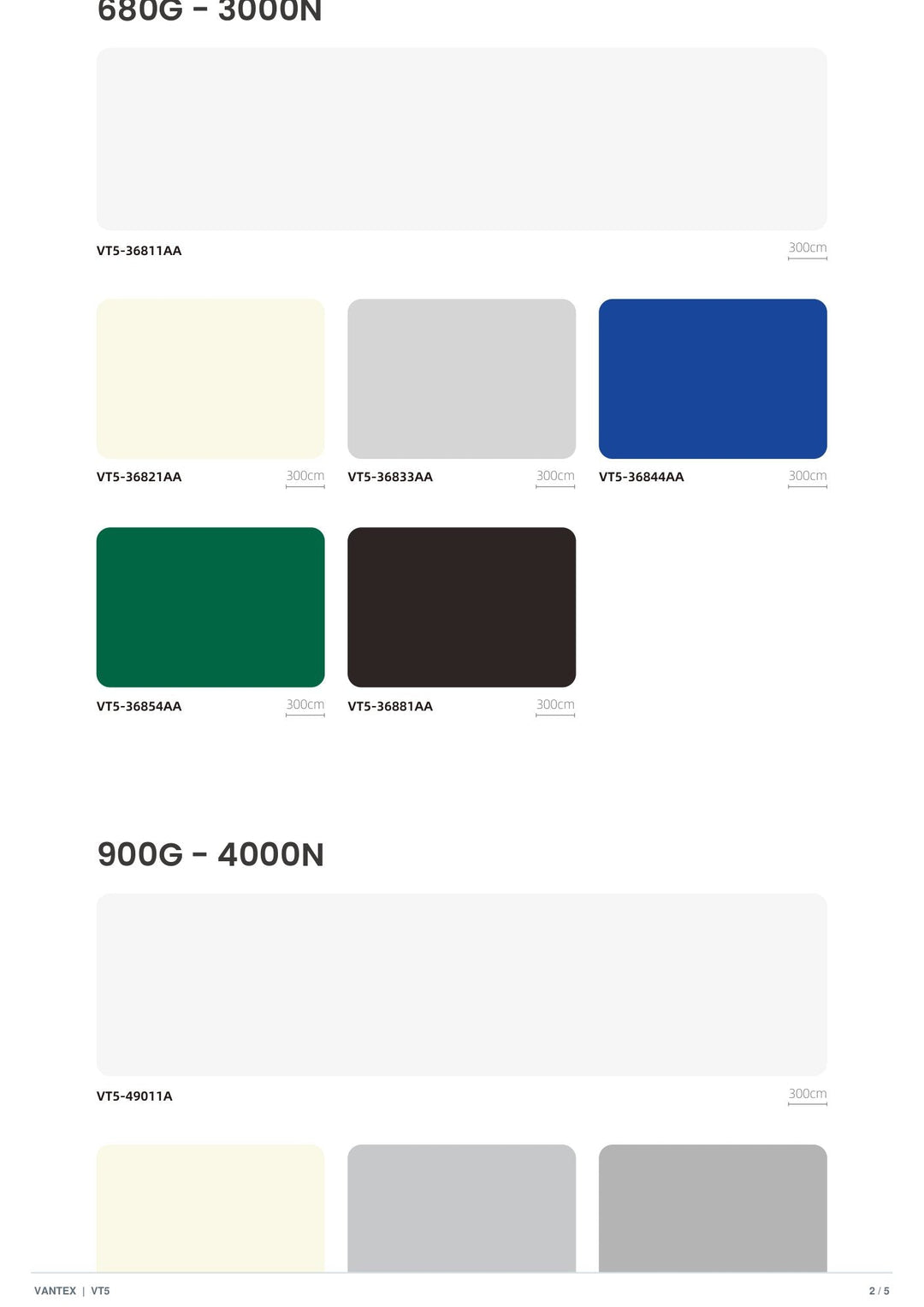 VT5-368 Truck Side Curtain — catalogue page 2