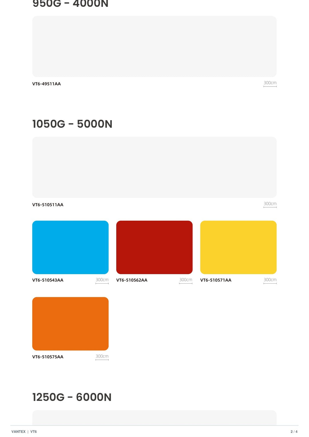VT6-8135 Architectural Membrane — catalogue page 2
