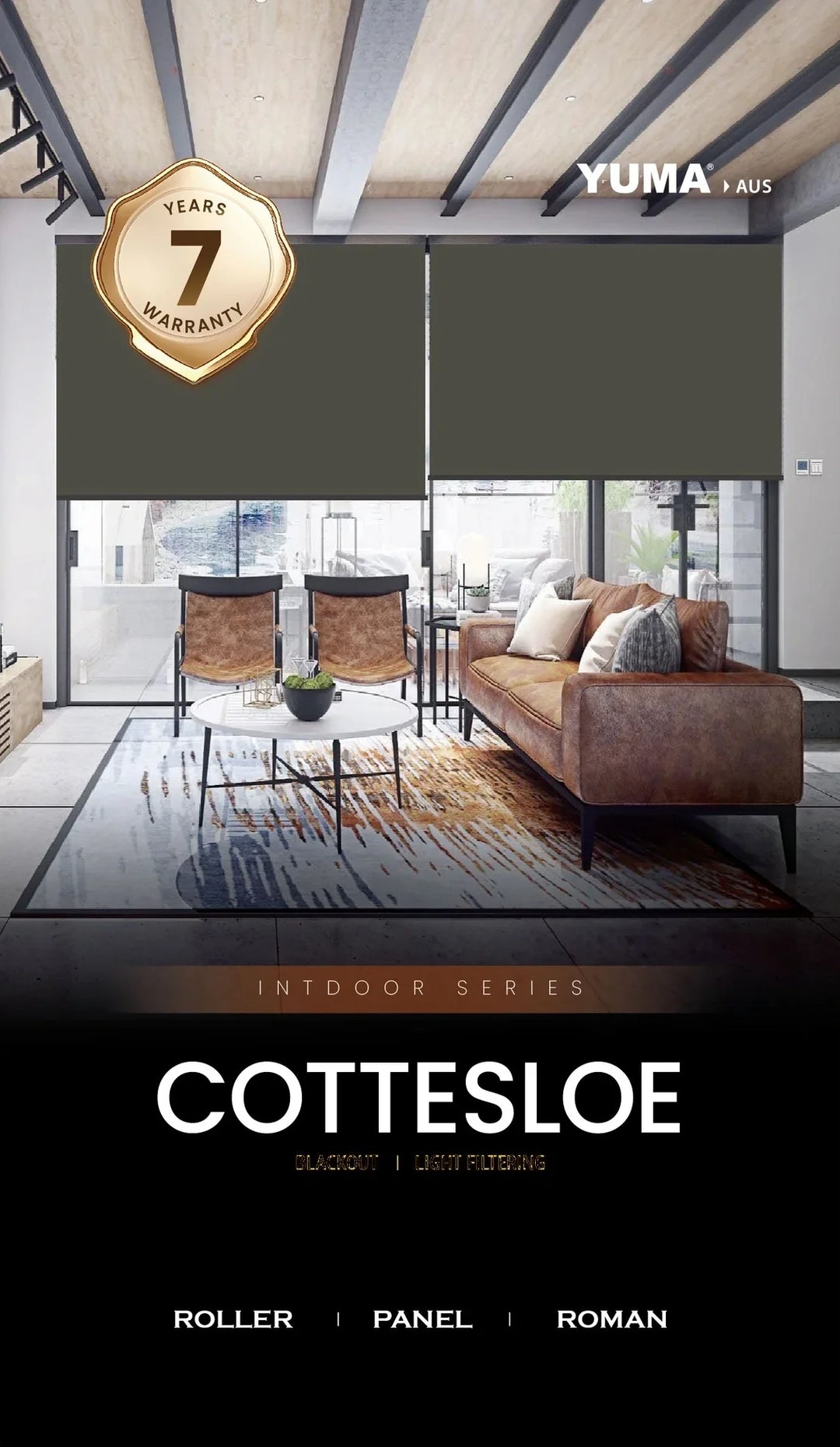 COTTESLOE series fabric card