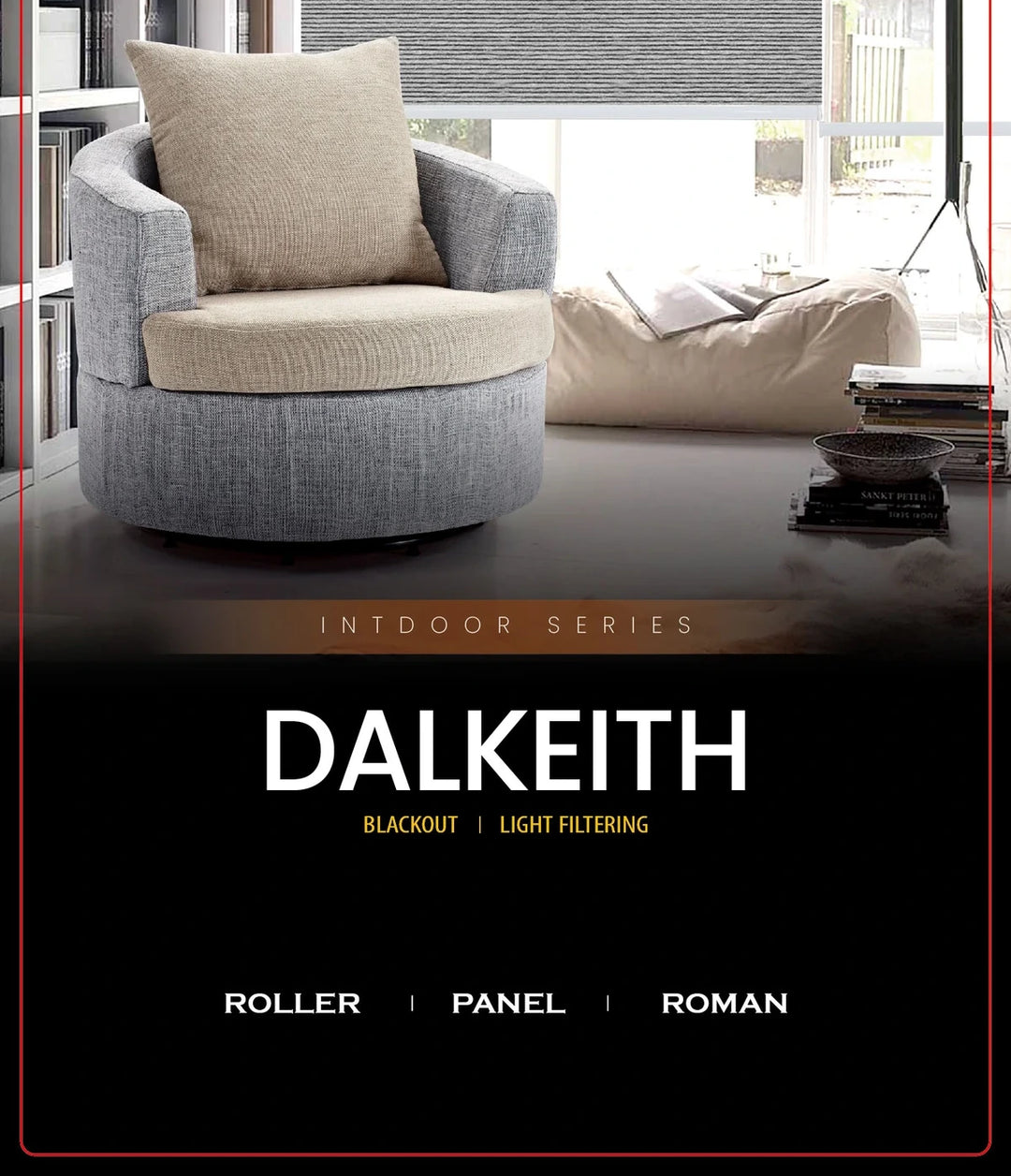 DALKEITH series fabric card