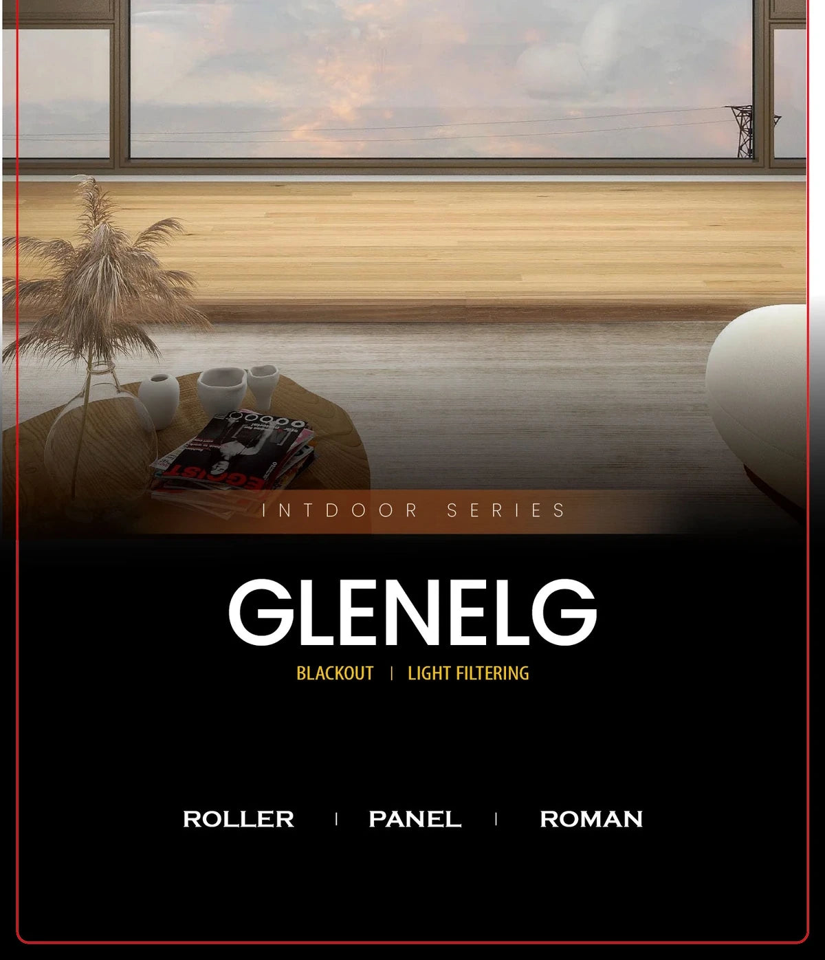 GLENELG series fabric card