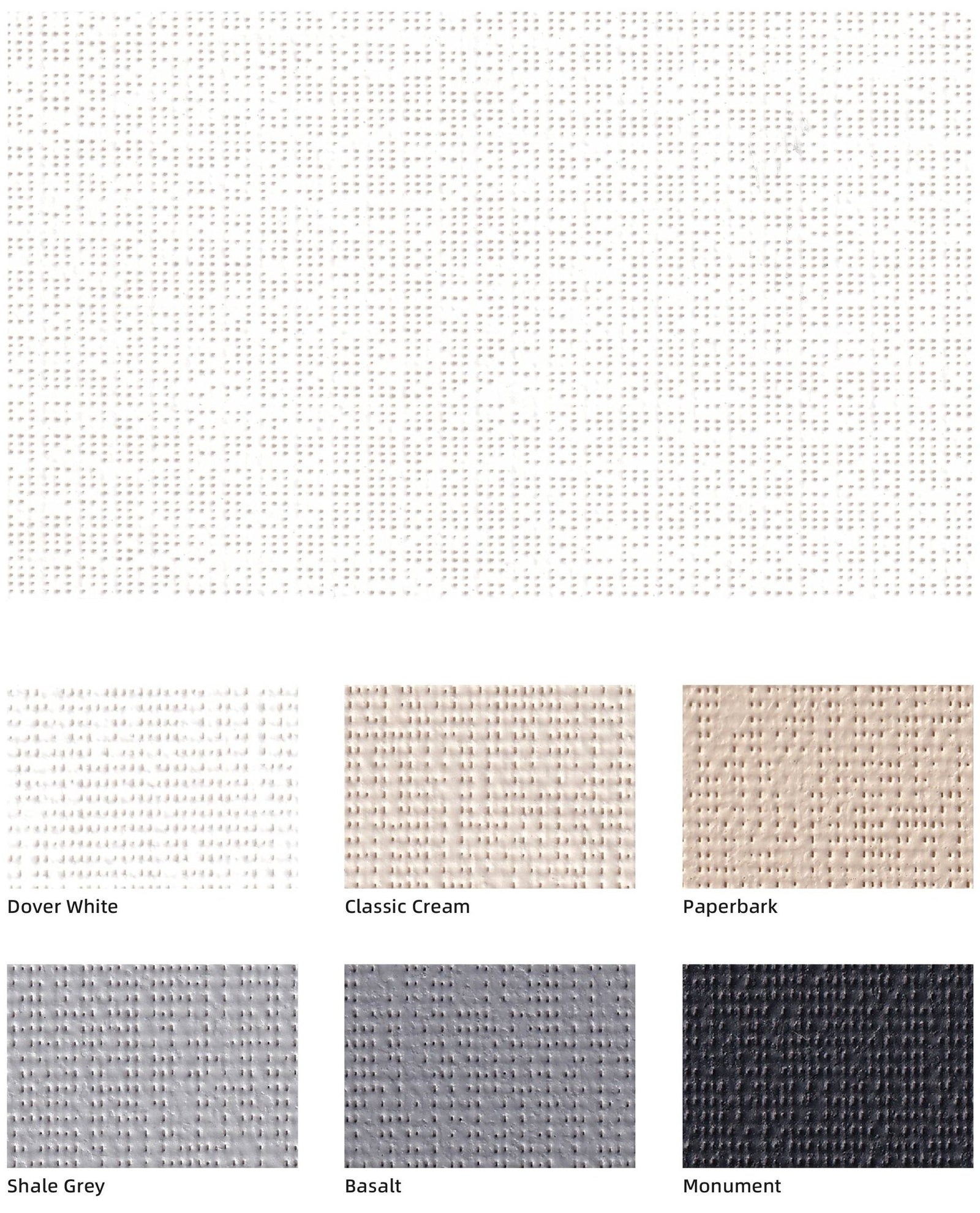 INGENTEX MS Indoor Screen 3% — colour range sample page