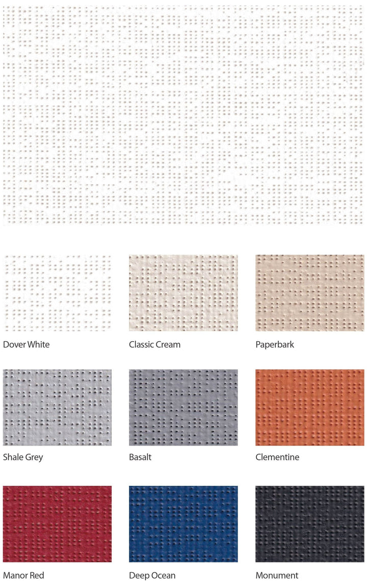 INGENTEX MY External Screen 4% — colour range sample page