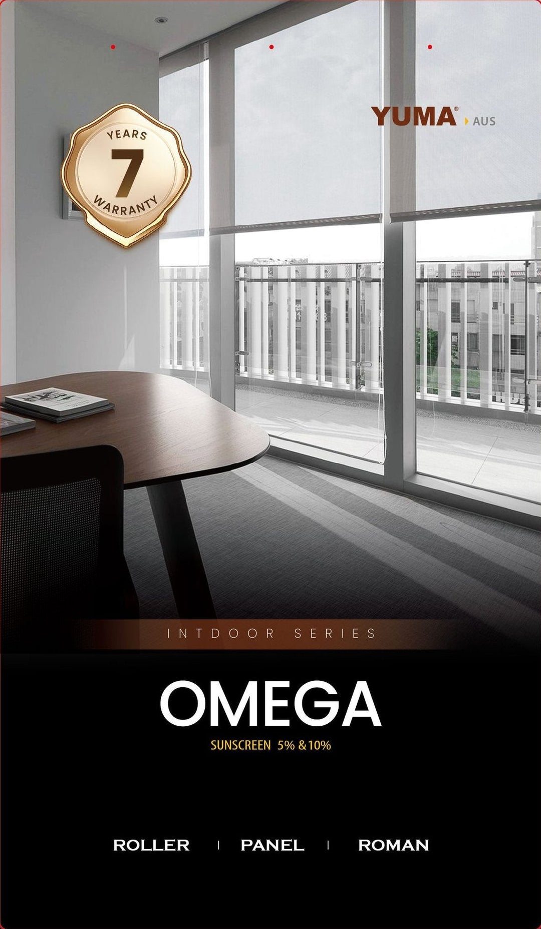 OMEGA Sunscreen 10% — YUMA AUS series presentation