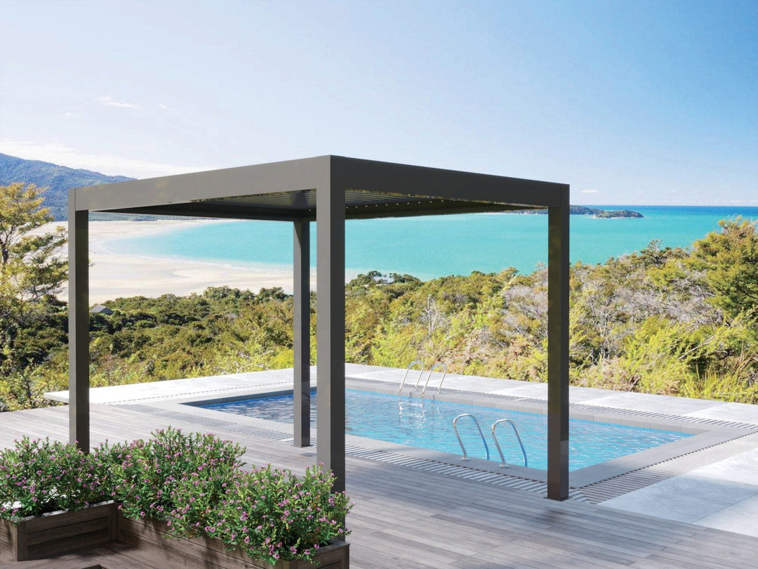 Bioclimatic Aluminium Pergola PL01 PLUS — product showcase photo