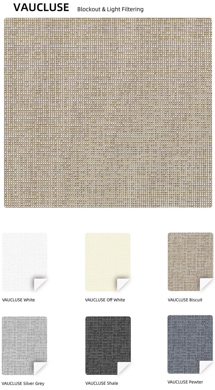 VAUCLUSE Blockout — colour range sample page
